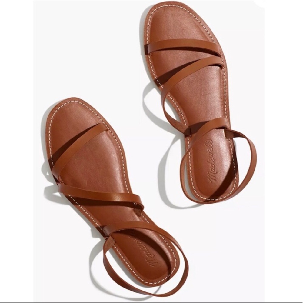 NWOT Madewell The Boardwalk Anklet-Strap Sandal